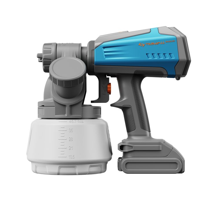 Shark700 Brushless Cordless Paint Sprayer Compatible with Dewalt 20V Battery (Battery Not Included)