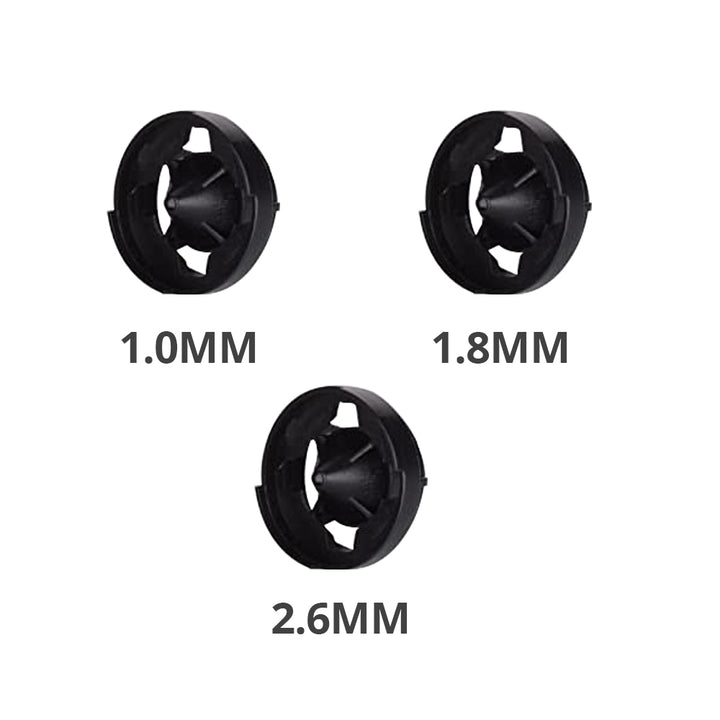 Tips 1.0/1.8/2.6mm Spray Gun Nozzle Replacement Kit