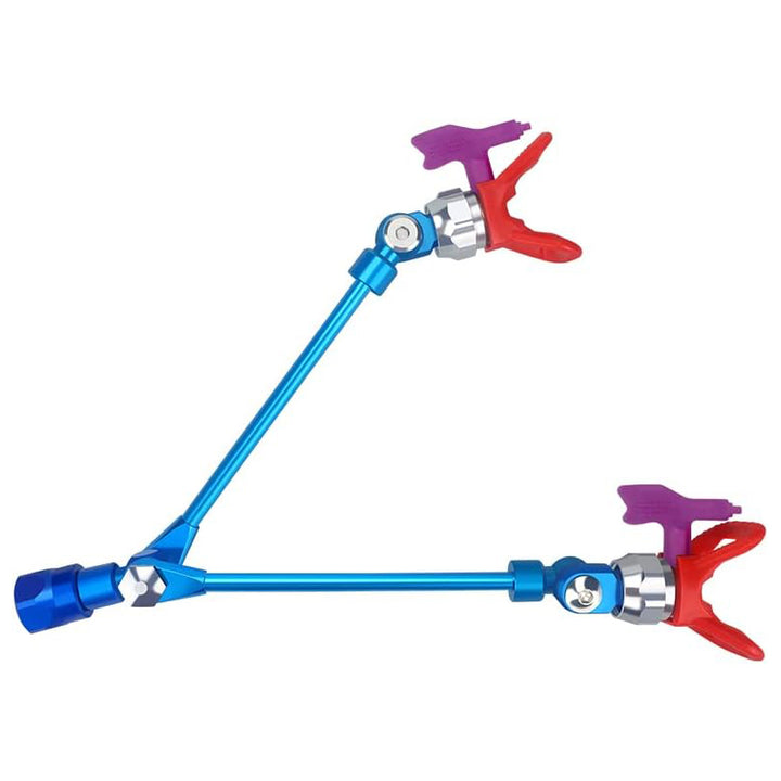 Tilswall Sprayer Extension Pole Double Head 517 Nozzle Tip Painting for Sprayer
