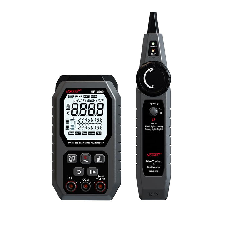 Tilswall Network Cable Tester with PoE Testing, Length Test, NCV& Lamp
