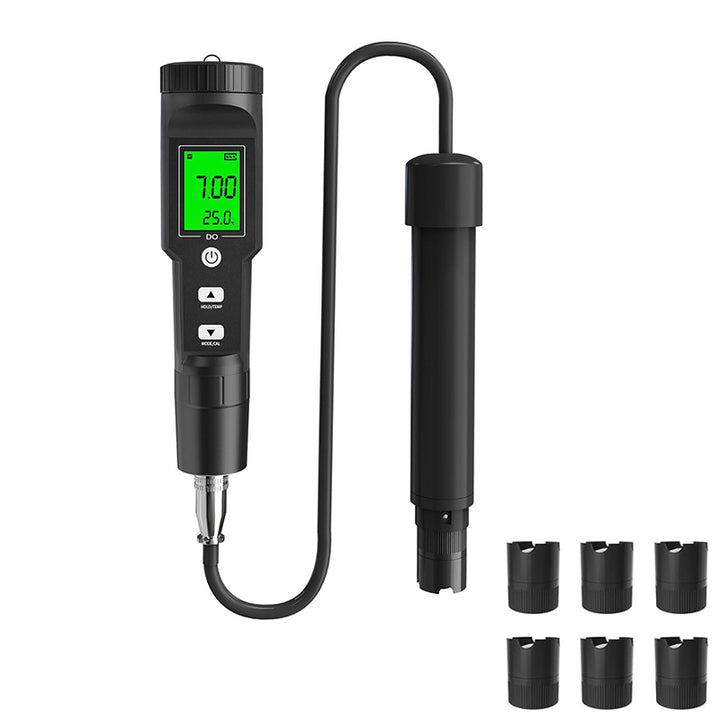 Tilswall Dissolved Oxygen Meter with ATC, 0-40.00 mg/L Measurement Range