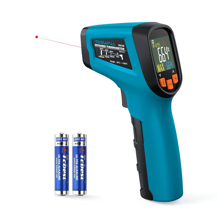 Tilswall Infrared Thermometer Non-Contact Digital Laser Temperature Gun