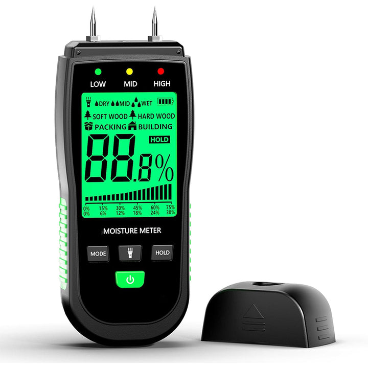 Wood Moisture Meter, Firewood Moisture Tester