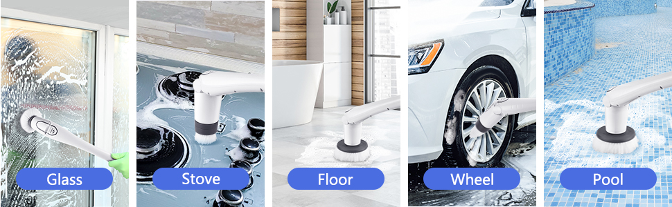 uses of electric rotary floor scrubber