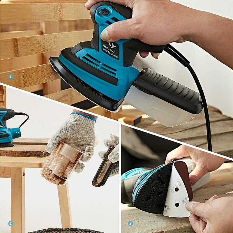 how to use the mouse sander