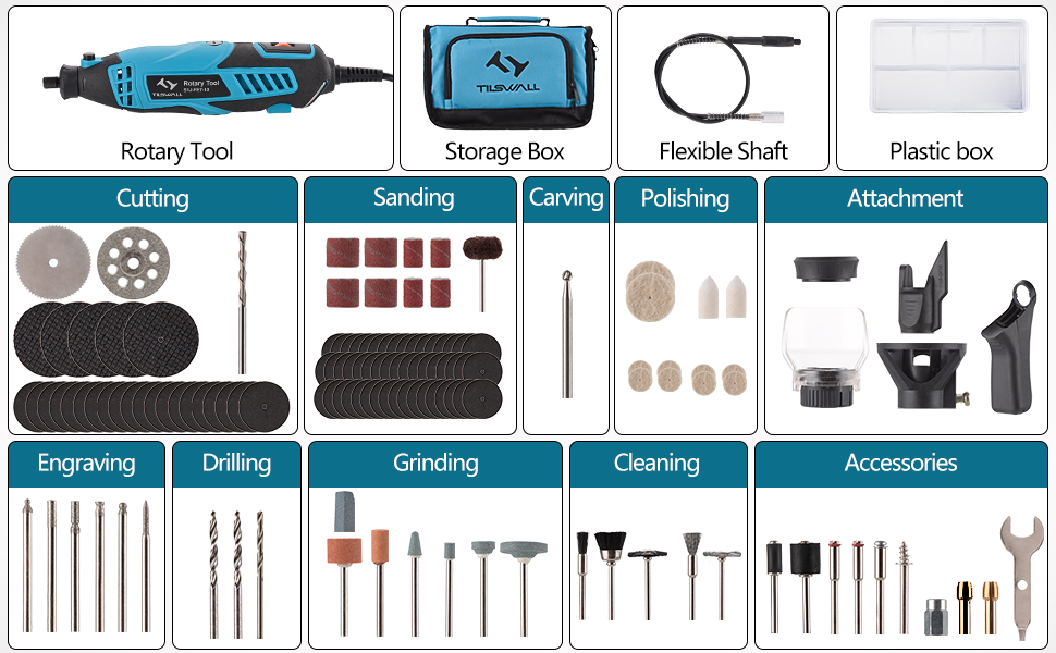 accessories for rotary tools