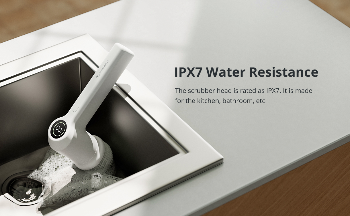 IPX7 water resistance