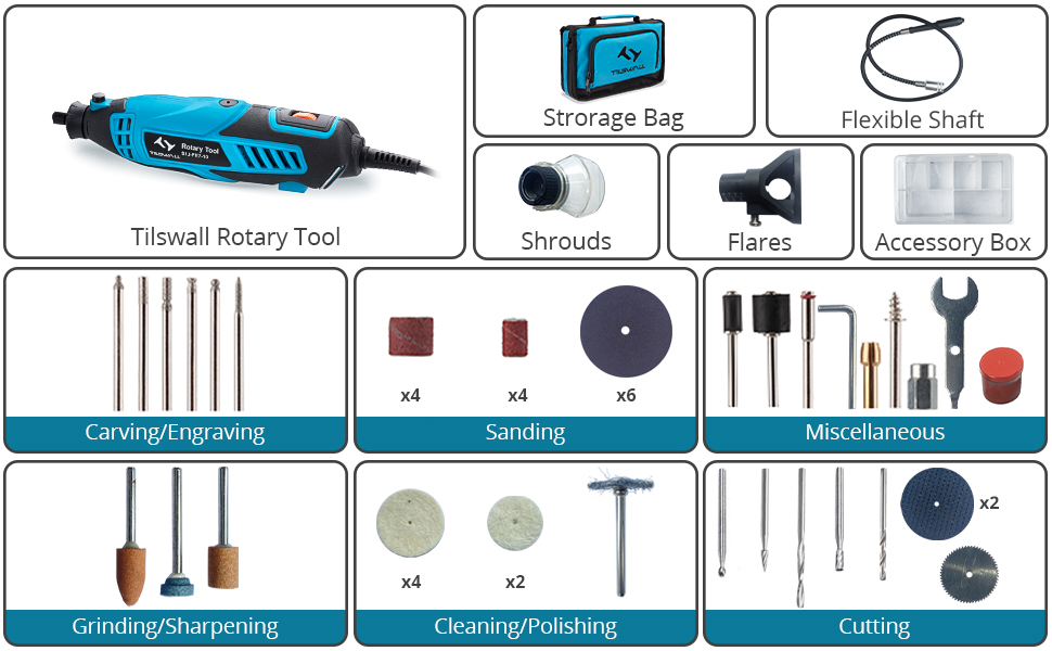 accessories for rotary tools
