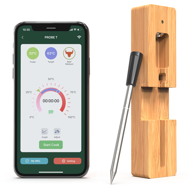 Wireless Smart Meat Thermometer